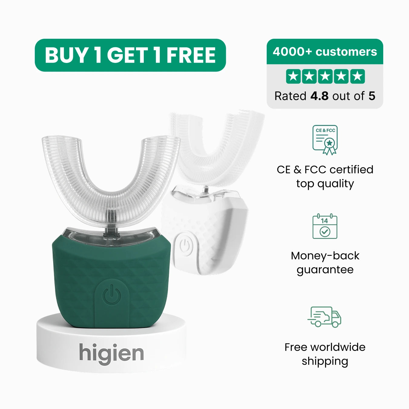 Higien™ 360° electric toothbrush