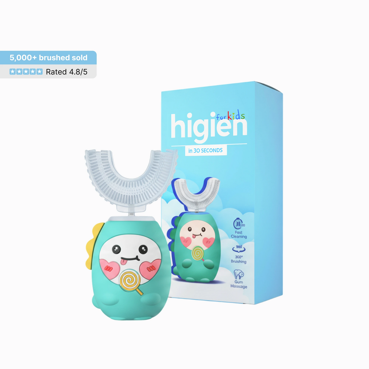 Higien™ 360° electric toothbrush for kids