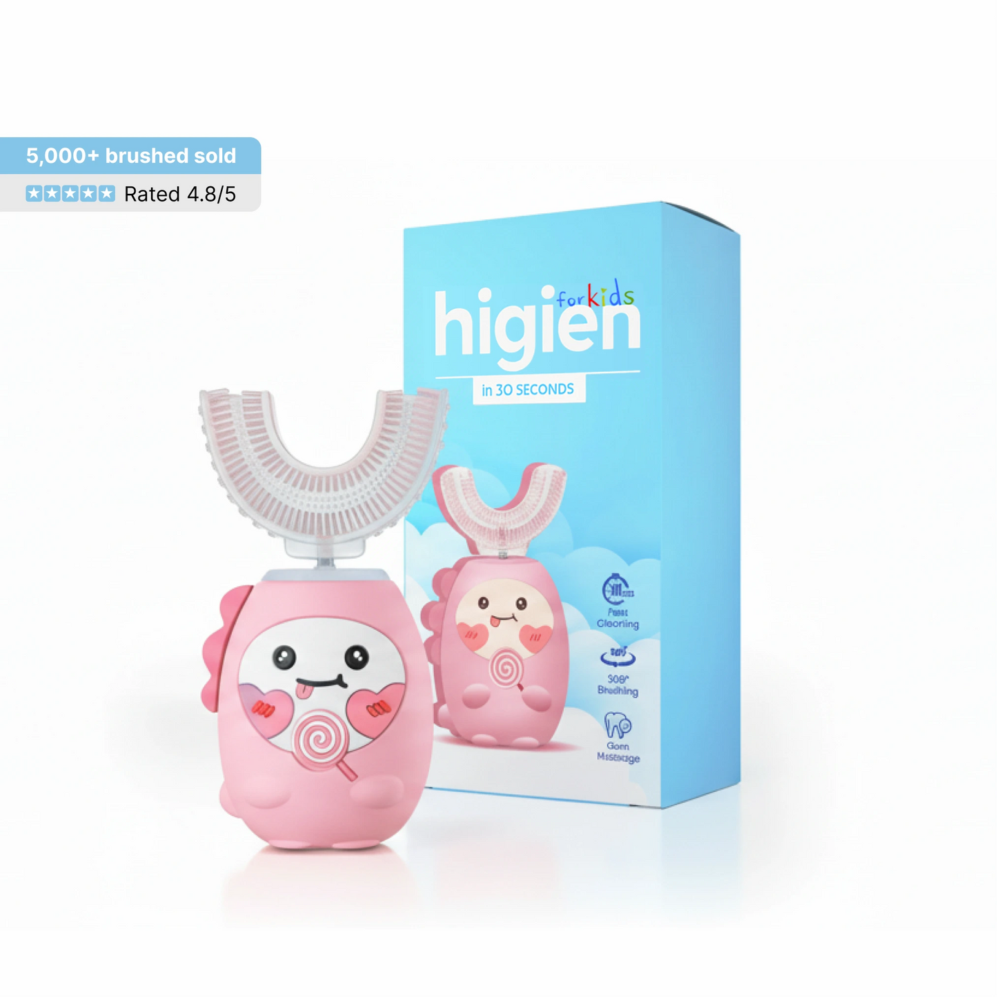 Higien™ 360° electric toothbrush for kids