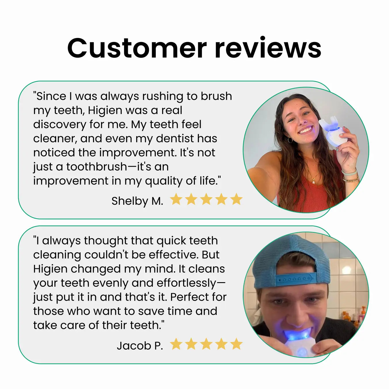 Higien™ 360° electric toothbrush